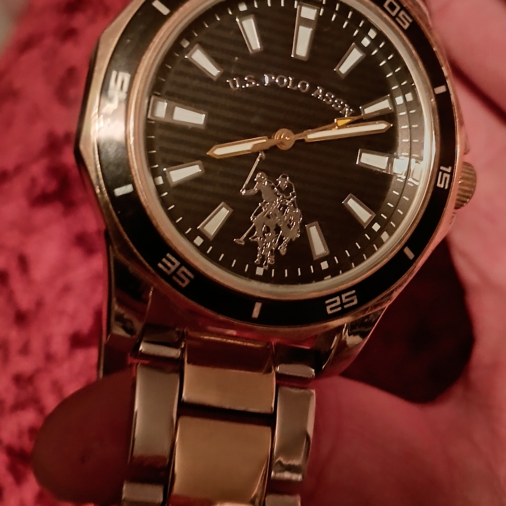 Polo watch brand new just don't have box for it beautiful and New..